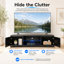 Amato TV Stand with Lights for TVs up to 65", Glossy Doors-1513468354