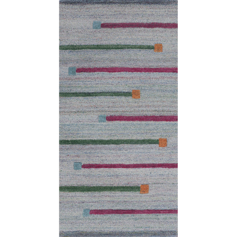 Global Recycled Standard Ainsley Hand-Tufted Recycled Indoor/Outdoor Rug, Runner 2'6" x 5'