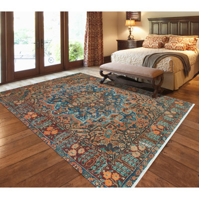 Alman One-of-a-Kind 8'0" X 10'7" 1980s Wool Area Rug