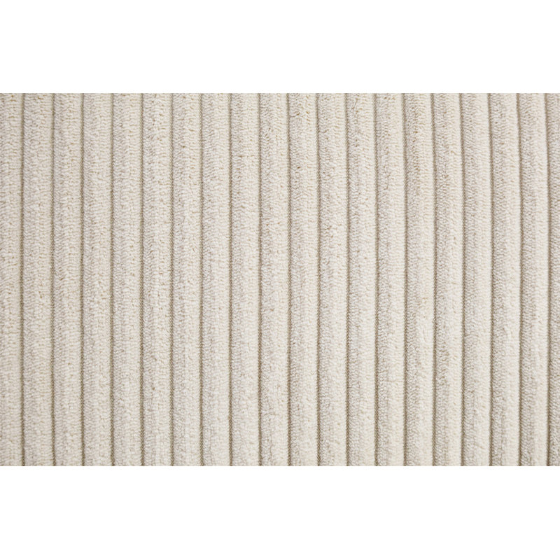 Ensemble modulaire avec repose-pieds avec rangement, Beige