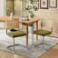 Chaise d'appoint rembourrée en velours et en tissu Teddy-480967647-480967619