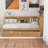 Daybed With Two Storage Drawers, Storage Cabinets And USB Ports-97303714
