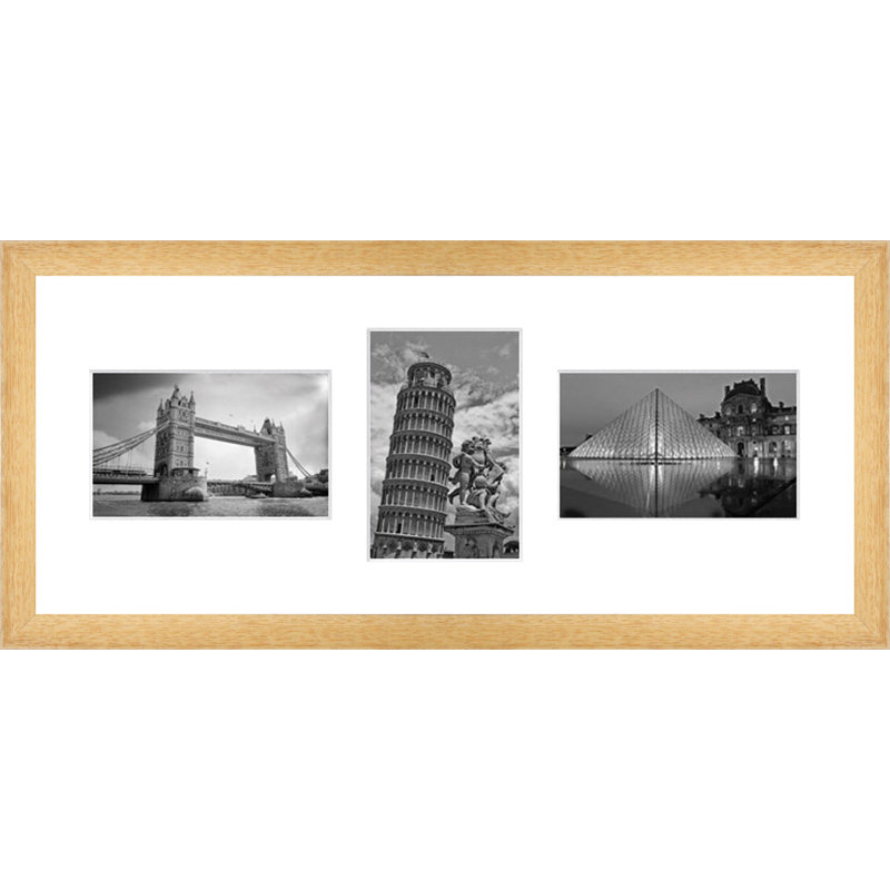 Klemenz Collage Picture Frame, Natural Brown