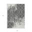 Tapis intérieur lavable 10 pi x 14 pi ivoire Medallion