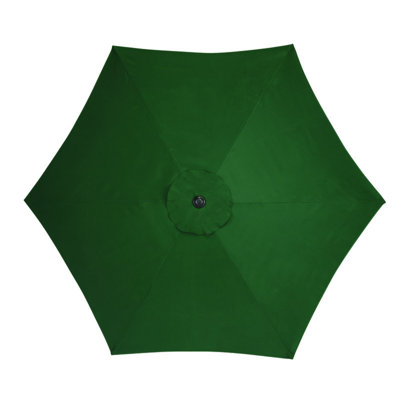 Parasol de marché 9' inclinable patio Barney