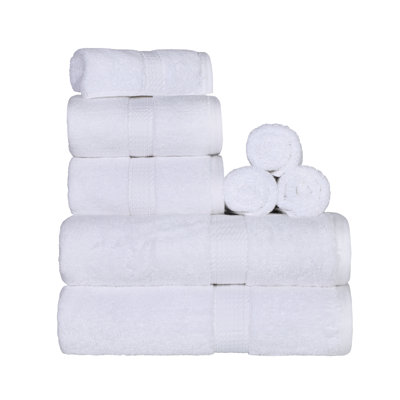 Renata 8-Piece Egyptian Cotton Towel Set