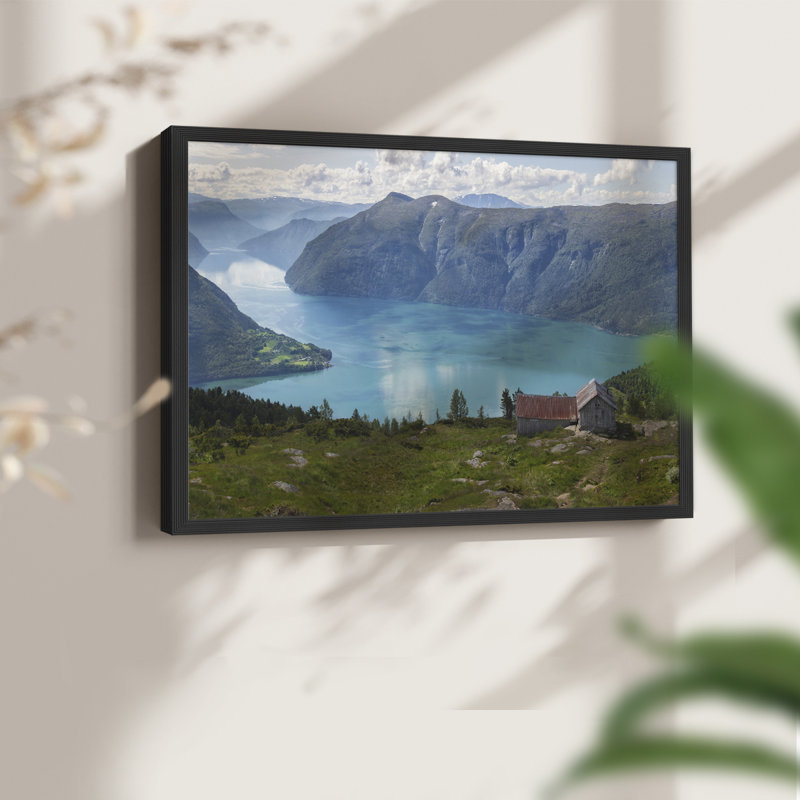 Reflection II  -Framed Print - Restickable, H 11 po x l 14 po, Noir, noir, noir, noir