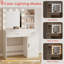 Coiffeuse avec ampoules-1836606000
