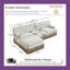 Canapé modulaire Chesterfield-87604235