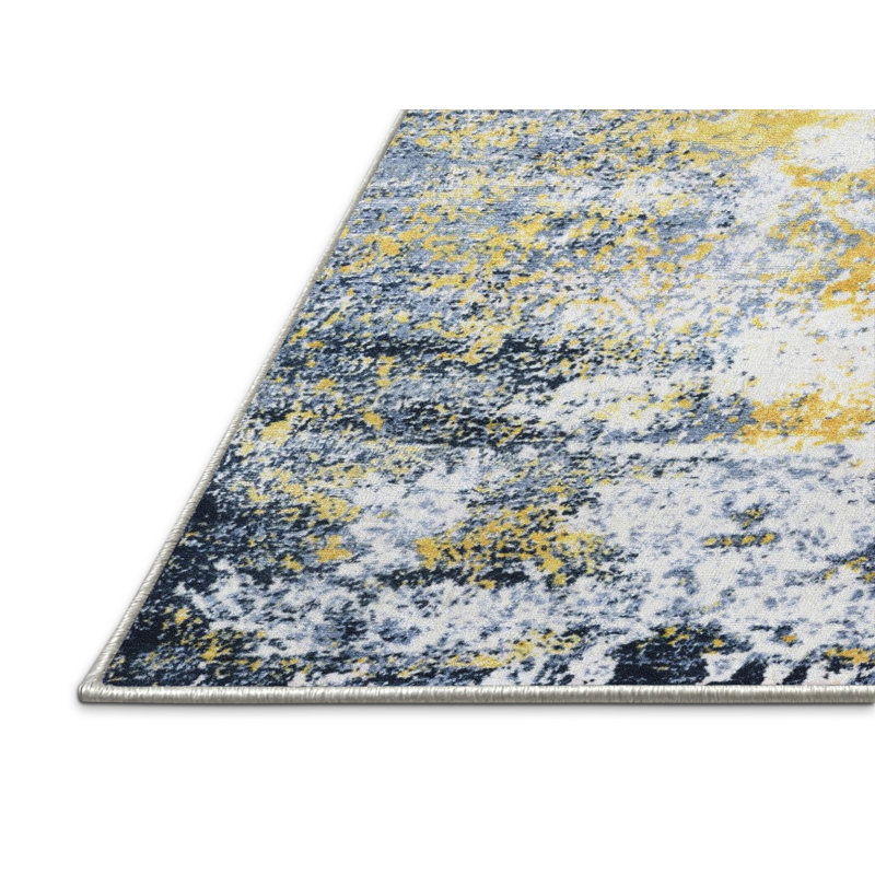 Jair Abstract Indoor Rug, Rectangle 2' x 4'