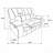 Upholstered Motion Reclining Loveseat-1285206003