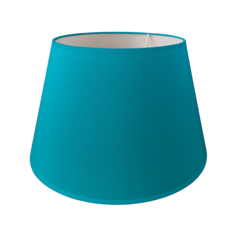 Empire Silk Lamp Shade ( Uno ), 30cm H x 45cm W x 30cm D, Capri