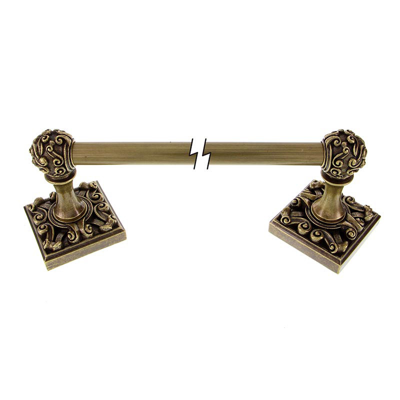 Sforza Towel Bar, Polished Gold, 3.62" H x 33.5" L x 3.5" D