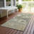 Machine Washable Indoor/Outdoor Kaczor ACN2225 Floral Rug-1093625212