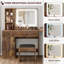 Bureau de maquillage avec miroir-272947254
