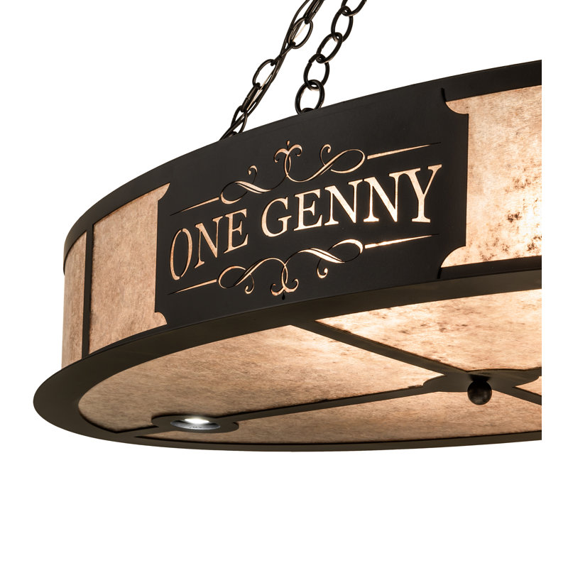 Luminaire suspendu inversé 48 po One Genny