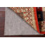 Tapis à carreaux en laine Gabbeh Kashkoli noué à la main 3 x 5