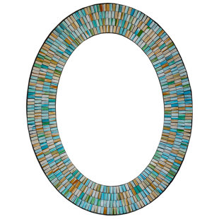 Miroir de mosaïque mural Zorigs