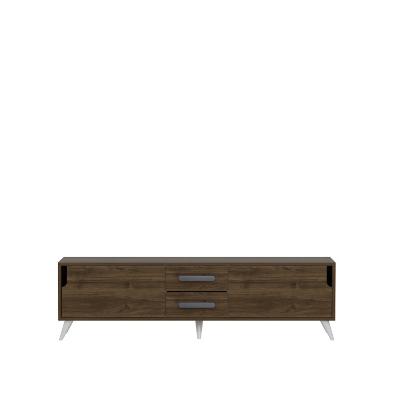 Yvonne Tv Stand for Tv's up to 70", Walnut