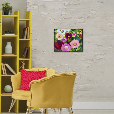 «Tea Garden Mums», estampe numérique, conception par Lee Ann Zirbes