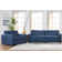 Calian 2-Piece Polyester Fabric Couch and Chair and a Half Set