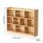 Ebern Designs White Cube Bookshelf, Wood Bookcase With 3 Tier Open Shelves, 10-cube Minimalist Storage Shelf For Living Room, 43.3" W X 35.4" H-1674634514