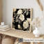 «Floral Luxe Roses II», reproduction d'art moderne sans cadre
