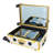 Jaion Slaycase Pro Lux Travel Train Case with 360 Degree Rolling Wheels Vanity Cosmetic Case-809343370