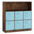 Rustic Brown/Sky Blue selected
