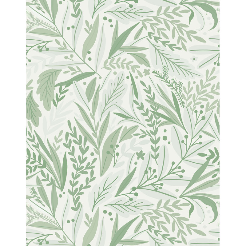 Karri 7m x 75cm Wallpaper Roll, Green