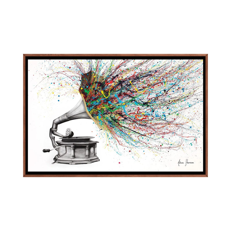 «Radical Rhapsody» par Ashvin Harrison, reproduction, H 32 po x l 48 po x P 1,5 po, Non