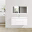 Meuble-lavabo mural simple 47 po avec plateau en résine Stone Carol-Ann-251265636-251231356