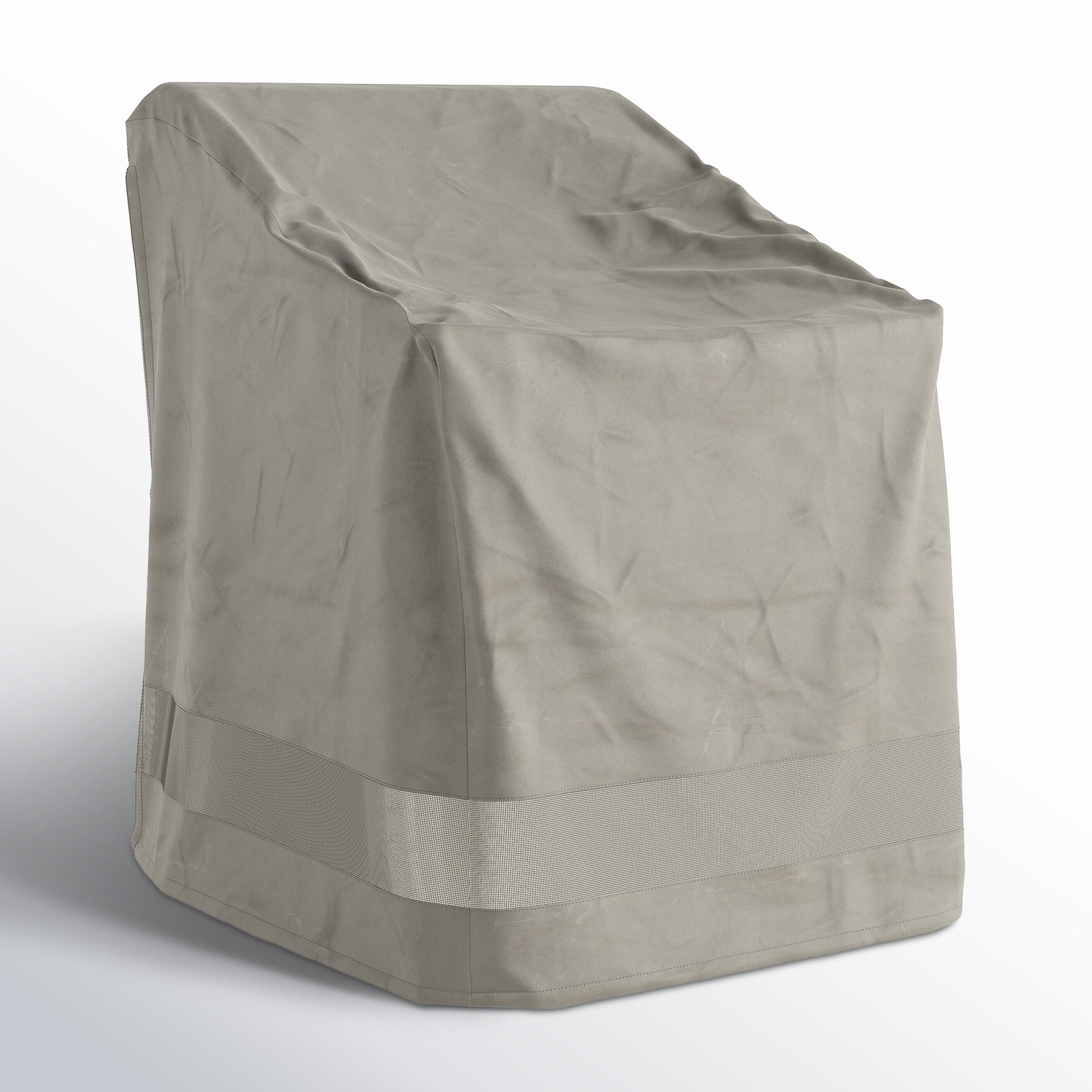 Nanette Outdoor Patio Chair Cover, 32.25" H x 24.75" W x 28.25" D