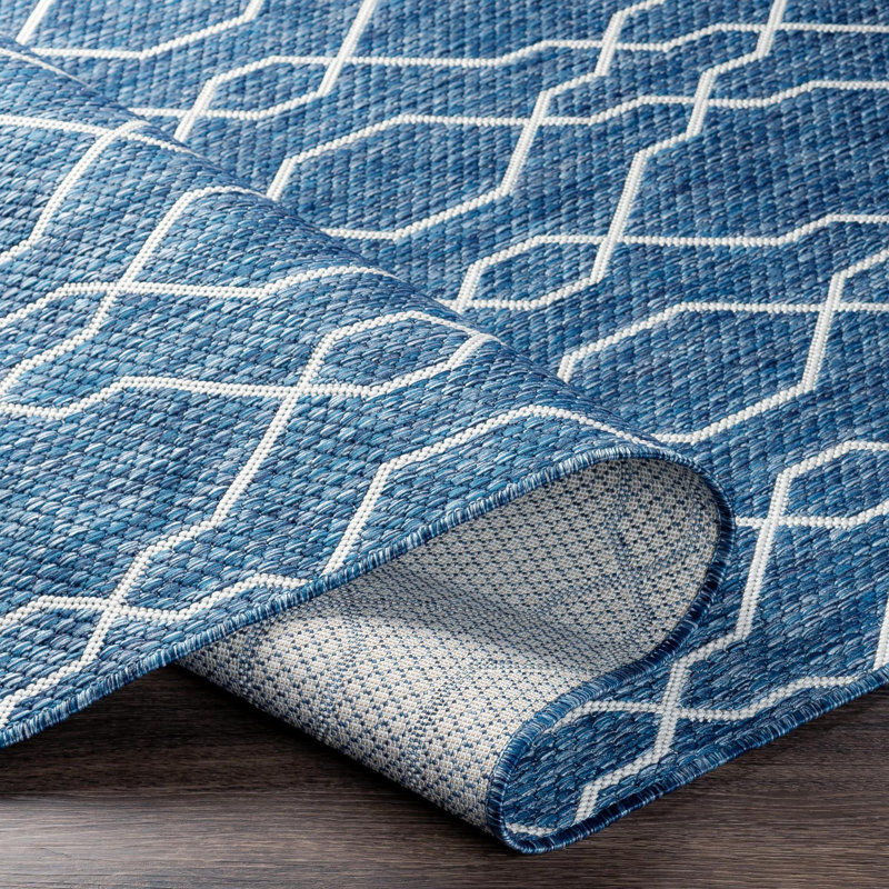 Wisser Geometric Rug, Oval 6'7" x 9'