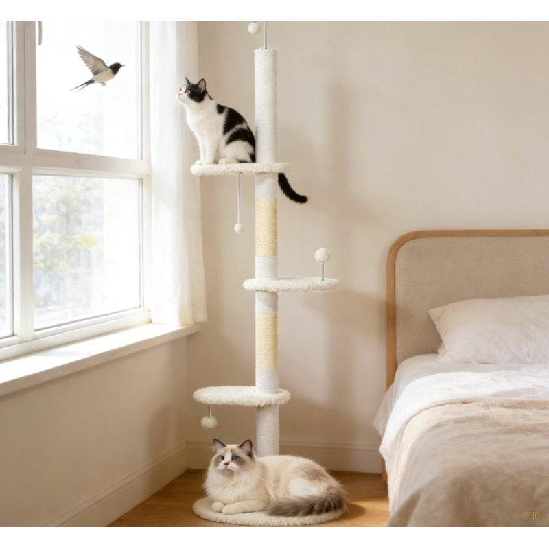 Cat Tree,Floor To Ceiling Cat Tree