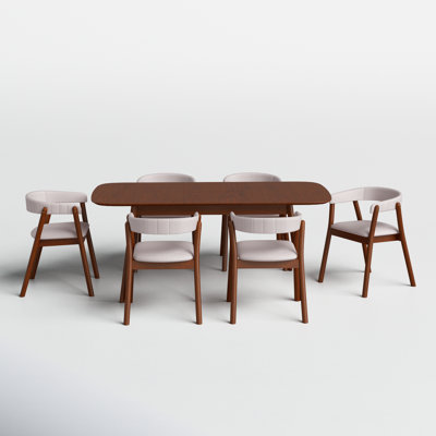 Shila 7 - Piece Extendable Dining Set