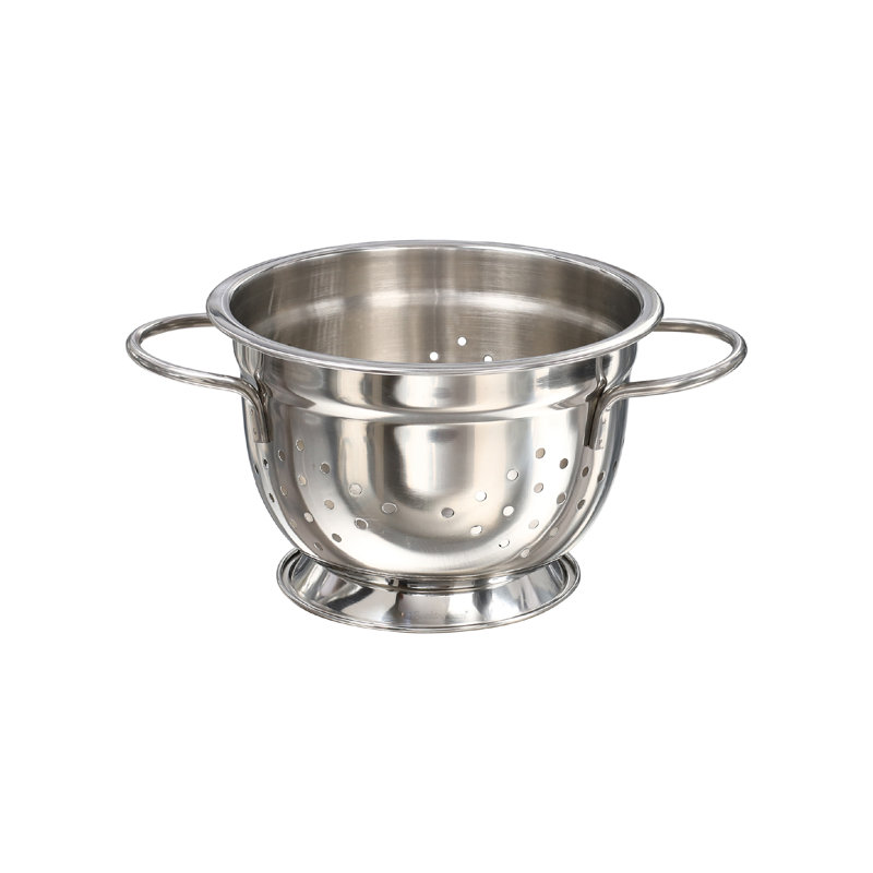 Buckingham Deep Colander Premium Stainless Steel Strainer , 17.5 cm 