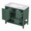 Meuble-lavabo 36 po avec lavabo en céramique-575231310