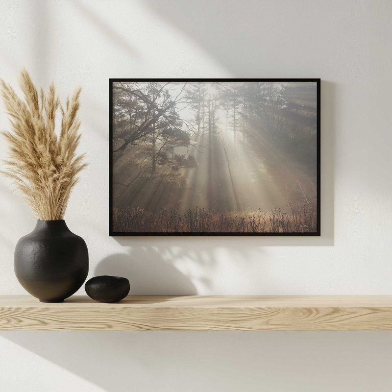 «Watch Over You» par Lori Deiter, reproduction d'art, Noir, L 24 po x H 18 po, Impression encadrée