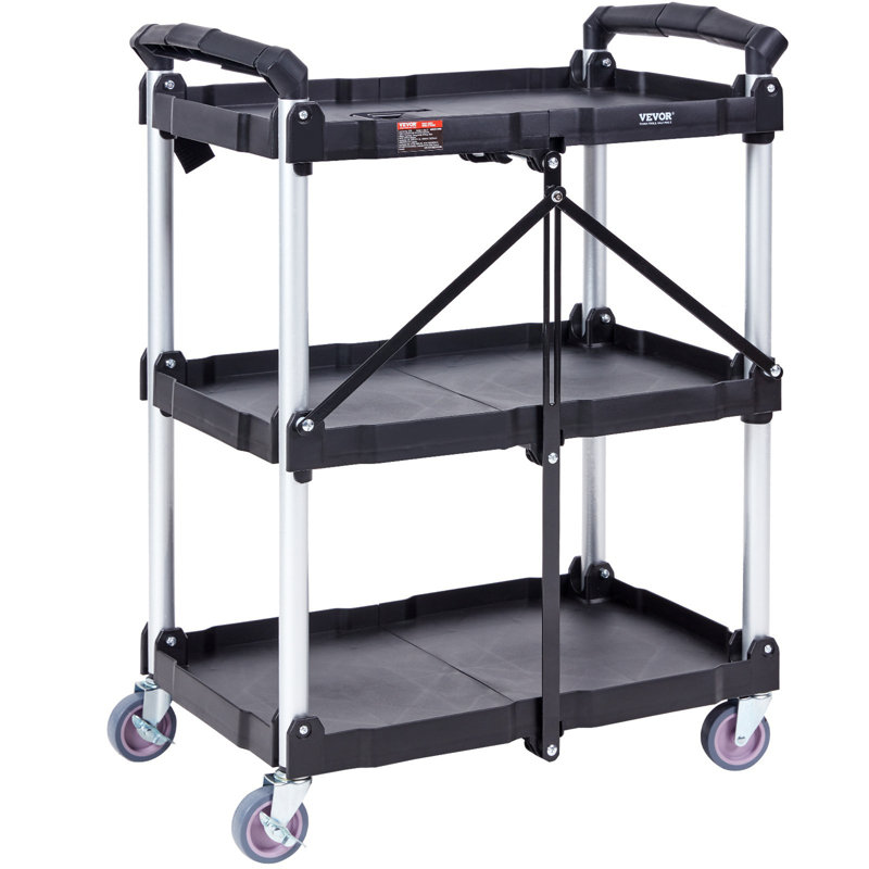 Chariot de service pliable