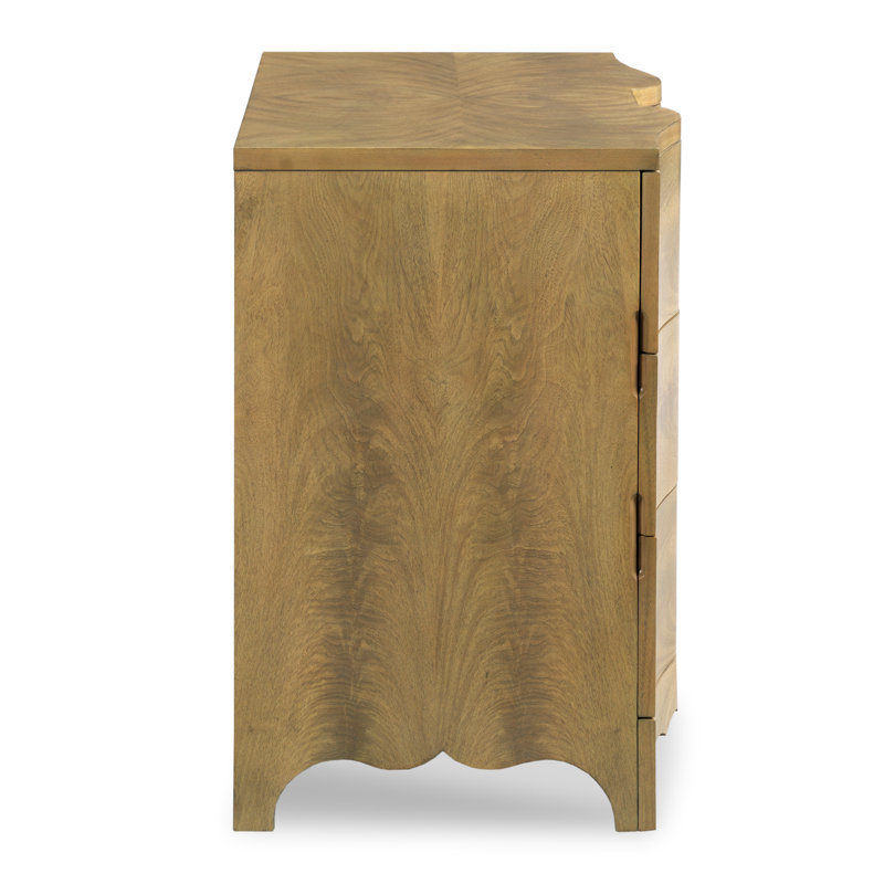 Celerie Kemble 3 - Drawer Dresser, Tan