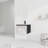 24'' Floating Wall-Mounted Bathroom Vanity With Ceramics Sink