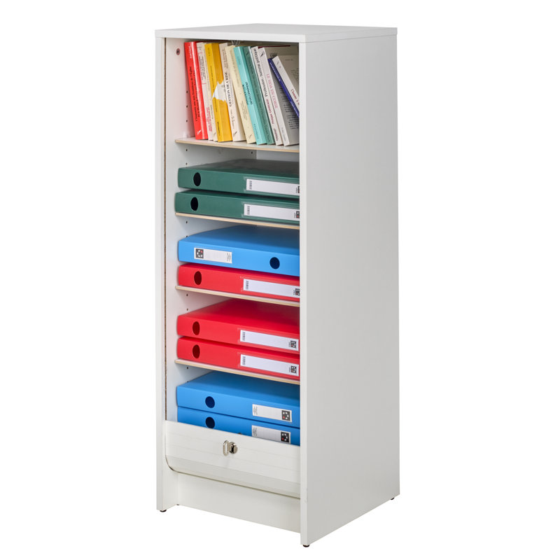Ataja 4 -Shelf, White/Black