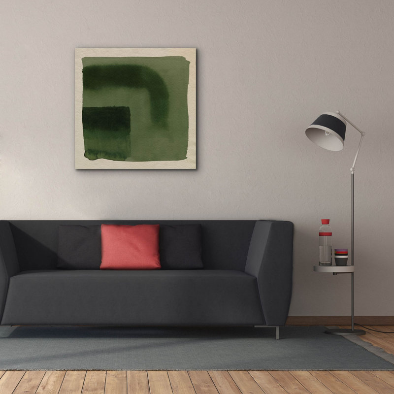 «Epic Graffiti» «Marsh and Sod 3» par Grace Popp, art mural sur toile, 37 po x 37 po