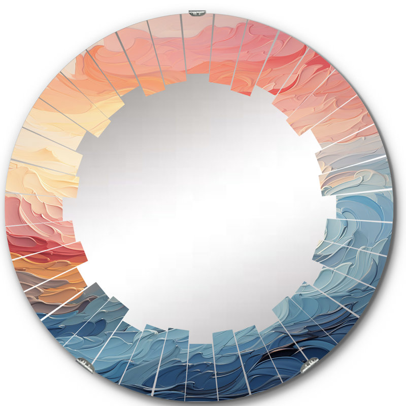 Ampliar - Miroir mural rond, 24 po x 24 po
