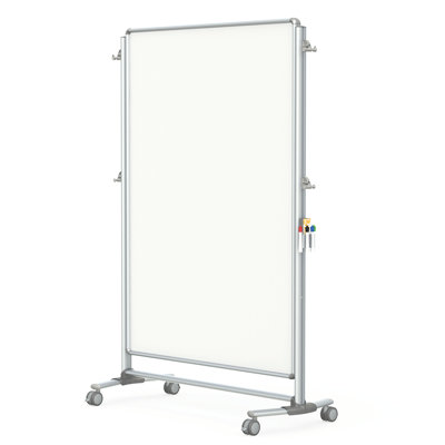 Nexus Ghent Yes Porcelain Freestanding Metal Whiteboard