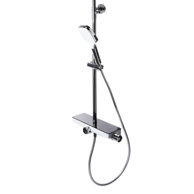 Triple Function Shower System Shower Systems Including Rainfall Showerheads And Handheld Showers Stainless Steel Shower Hose