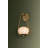 Decker 8" 1-Light Cloud Glass Wall Sconce