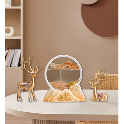 Sculpture Elk Quicksand
