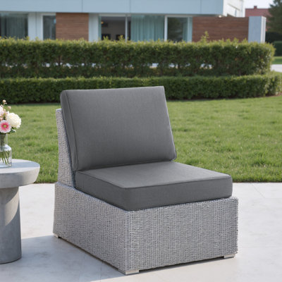 Sunbrella Square Outdoor Seat/Back Cushion for Patio Furniture
